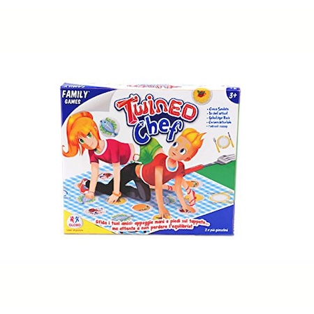 Joc pentru familie Globo Twister cu mancare
