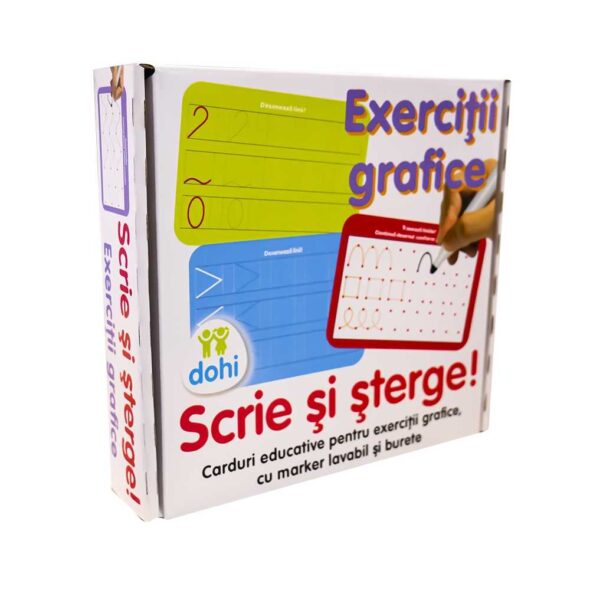 Recount do homework opening Exercitii grafice, Scrie Si Sterge! - IDA Kids