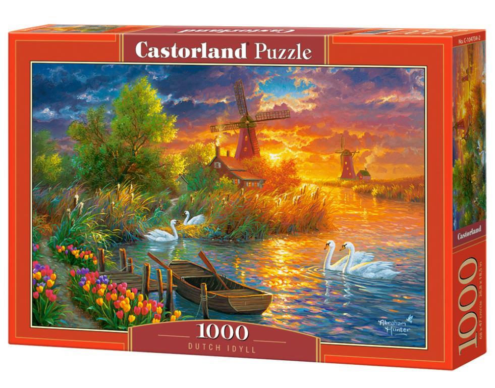 Puzzle 1000 piese Dutch Idyll Castorland