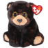 Jucarie de plus Beanie Babies Kodi urs negru 15 cm
