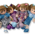 Păpușa mare din material textil 50 cm