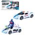 Robot Transformabil, Supercar, Cu Baterii