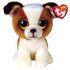 Jucarie De Plus Ty Beanie Boos Hugo The Brown/white Dog 15cm (ty36396)